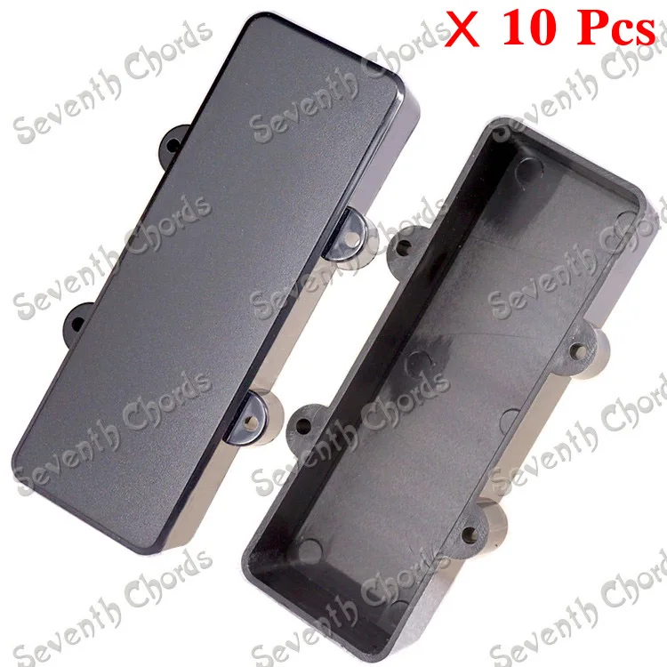 10 шт Черный запечатанный закрытый Тип хамбакер Чехлы для электрическая бас
