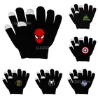 Вязаная шапка мстители с принтом Человек-паук