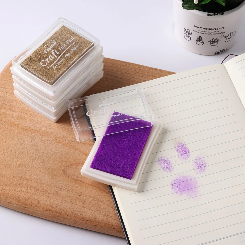 1 шт. Новый Нетоксичный градиентный Цветной чернильный коврик для чернил