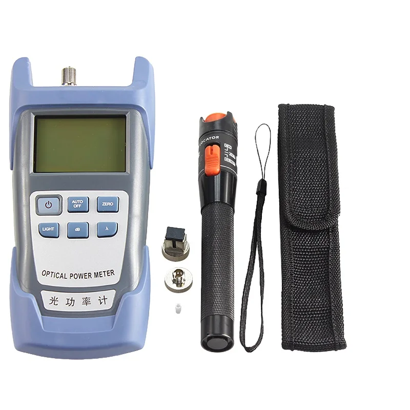 07 types Fiber Optic fusion splicer Tool Kit with SKL-60C Cleaver Optical Power Meter 10km visual fault locator | Мобильные телефоны
