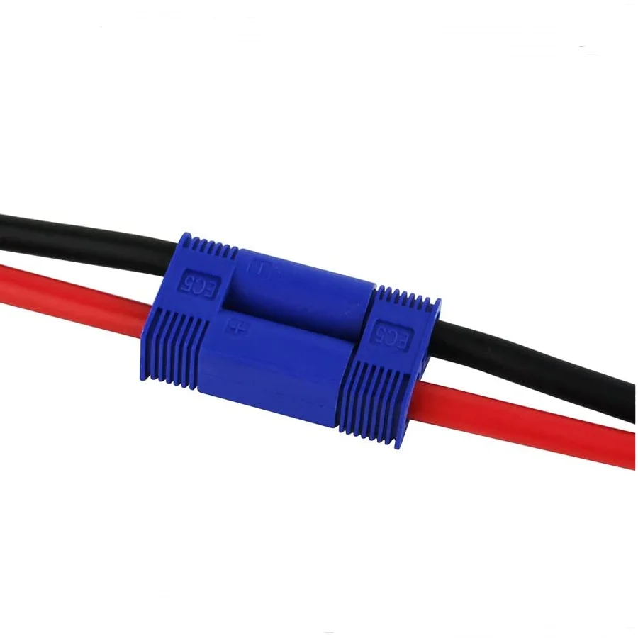 Силиконовый штекер EC5 Папа мама 5 мм 12 AWG 100 мм|Детали и аксессуары| |