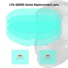 YESWELDER 3 шт. большой просмотровый экран внешняя Замена объектива и 2 шт. внутренняя Замена объектива для LYG-Q800D серии сварочный шлем