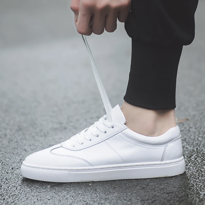 

Fashion Men Loafers Men genuine Leather Casual Shoes High Quality Adult Moccasins lace up Men walking Shoes Male Footwear