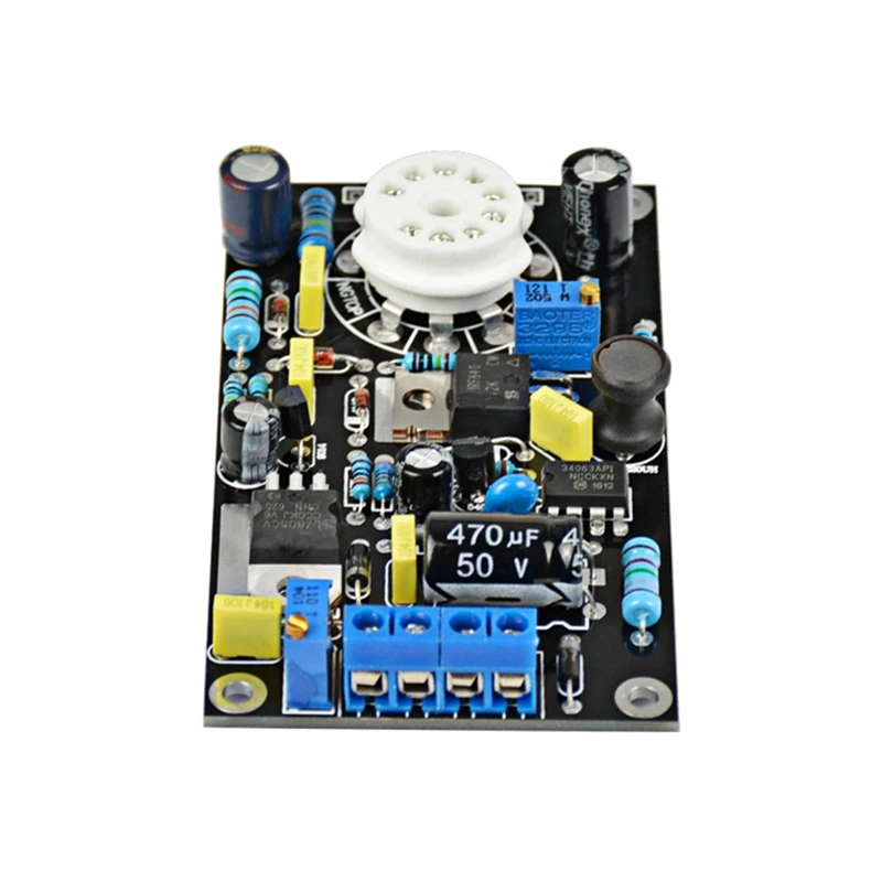 6E2 трубчатый предусилитель платы вакуумной трубки привода предусилитель DAC аудио светодиодный индикатор уровня VU низкое напряжение от AliExpress WW