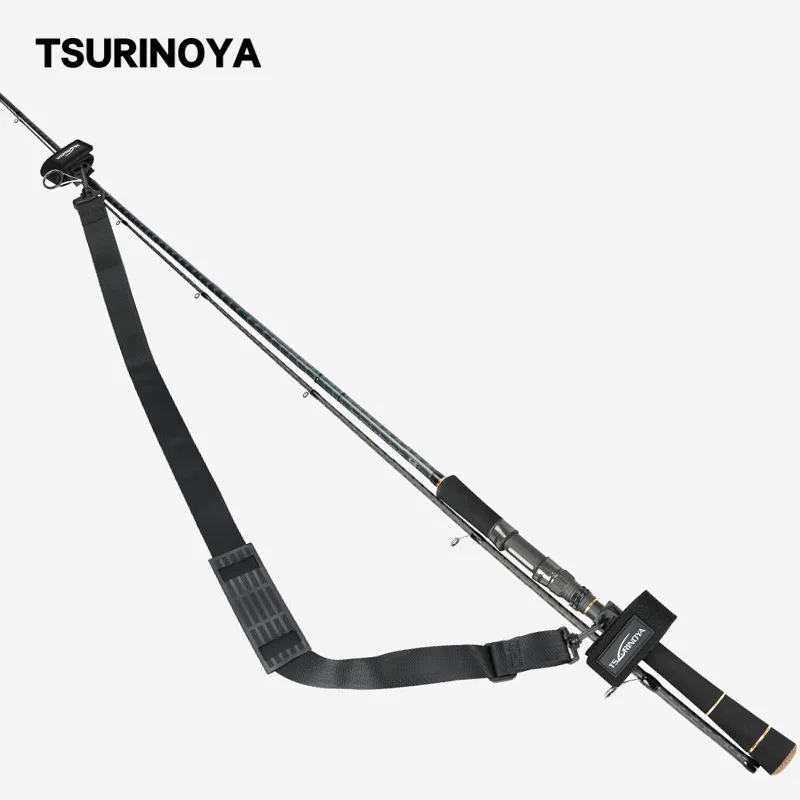 

TSURINOYA 110m Fishing Rod Strap Lure Rod Belts Adjustable Shoulder Strap for Fishing Rod Multifunction Fishing Tackle Tool