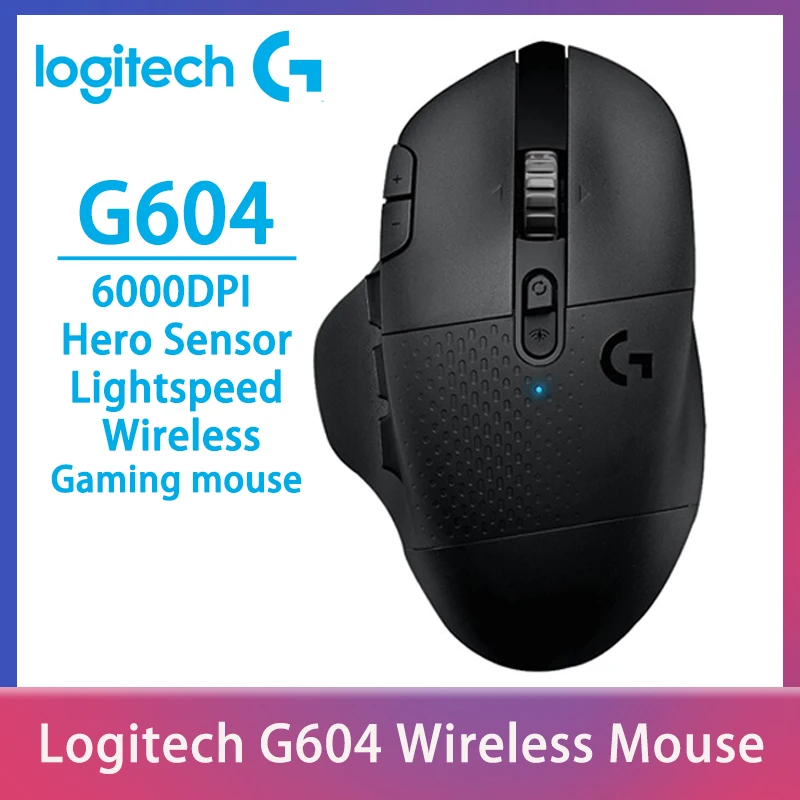 Мышь Logitech G604 Hero с датчиком Lightspeed Беспроводная игровая мышь 16000DPI 15