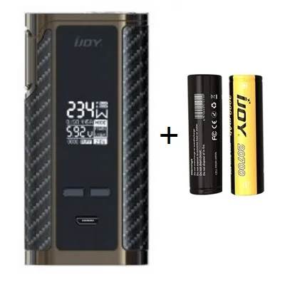 IJOY капитан PD270 TC коробка мод 234 Вт Подходит капитан Vape бак испаритель электронная сигарета VS Gen ALIEN 220 Вт 20700 18650 батарея - Цвет: with 2x20700 battery