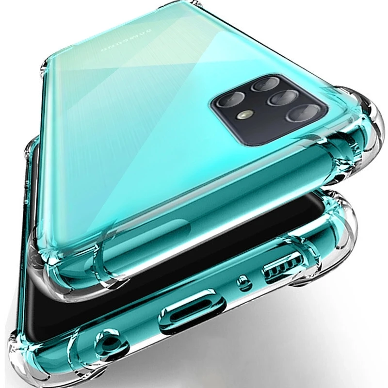 Противоударный чехол для телефона Samsung Galaxy A50 A51 A70 A71 A10 A40 A20 A30 A60 S8 S9 S10 S10e S20 Plus