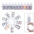 10 шт. жидкий пигмент DIY ручной краситель для мыла набор инструментов 6 млфлакон Бомба для ванны ручной работы красители для мыловарения окрашивание