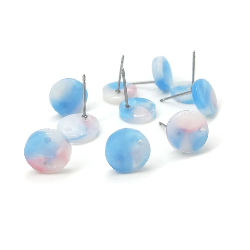 Новинка 2019 10 мм штук Высококачественная уксусная кислота смола круглые основа