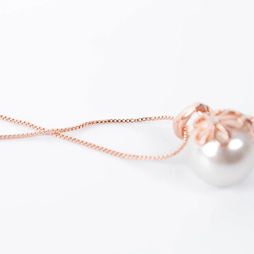 Свадебный комплект ювелирных изделий для невесты из розового золота Хрустальная