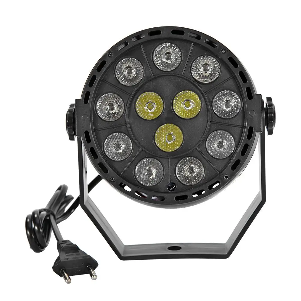 

12LED RGB DJ Disco Par Lamp Projector KD-USB IP44 Waterproof Wedding KTV Bar Party Stage Light with Remote Control US/EU