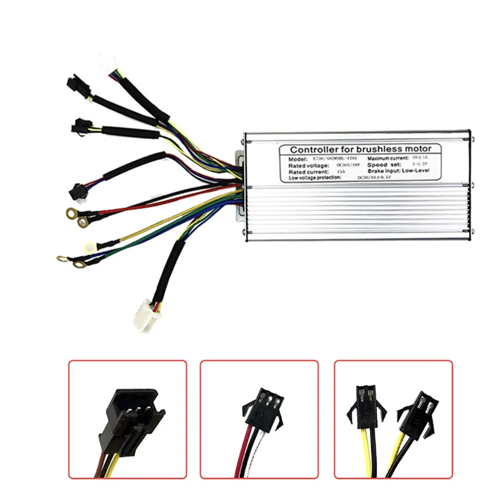 

36/48V KT-30A 1000W E-Bike Dual Mode Brushless Controller For Hallless Motor durable Waterproof Joint For KT Series Motors