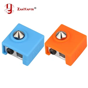 Защитный силиконовый чехол для 3D-принтера MK9, чехол для нагревательного блока Creality CR-10,10S,S4,S5 Anet A8 MK7MK8MK9 Hotend