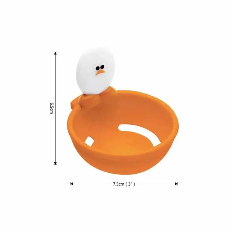

1PC Plastic Egg White Separator Cute Little Yellow Duck Egg Divider Hanging Bowl Egg Yolk Sift For Household Kitchen Accessories