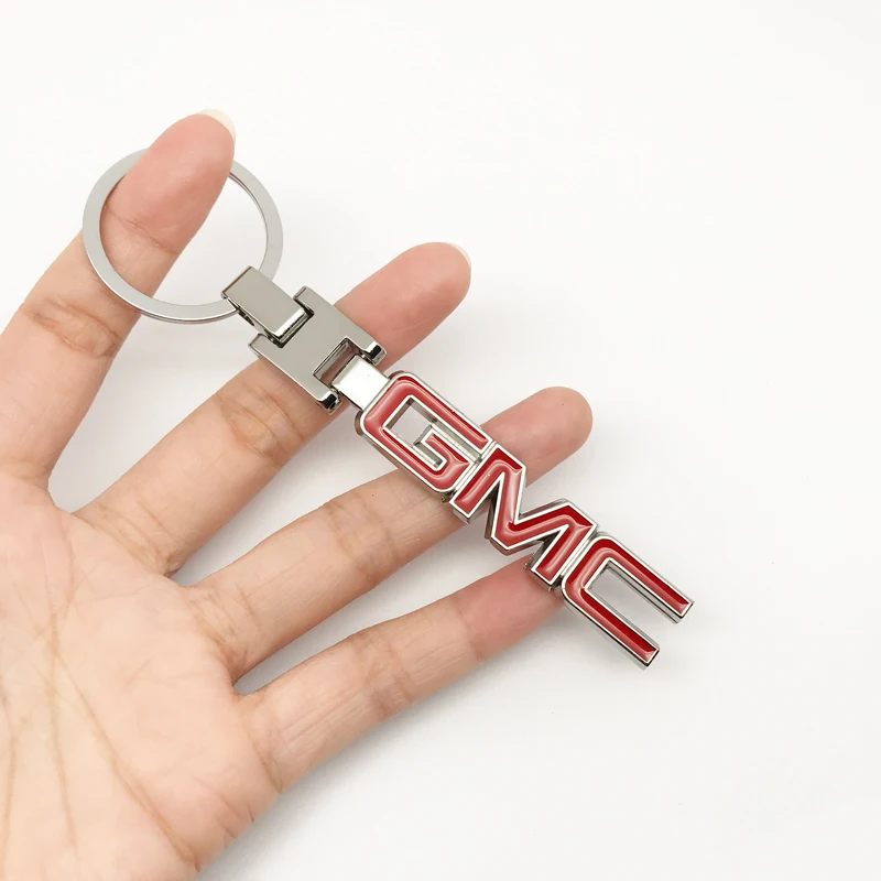 Стайлинг автомобиля брелок для ключей GMC логотип эмблема значок Jeep Wrangler