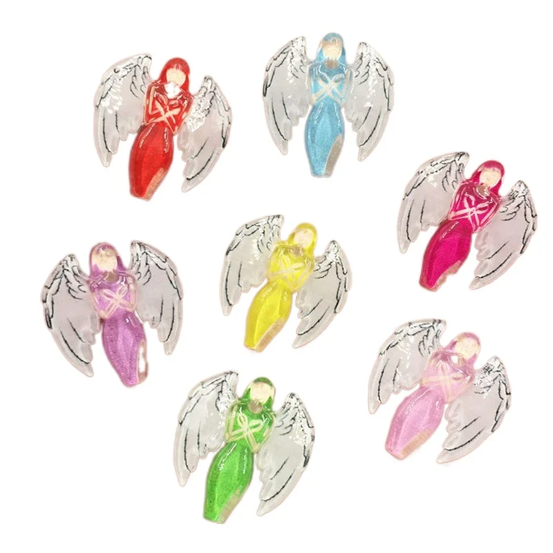 

Кабошоны ангелы из горного хрусталя Diy Super Paradise 30 шт