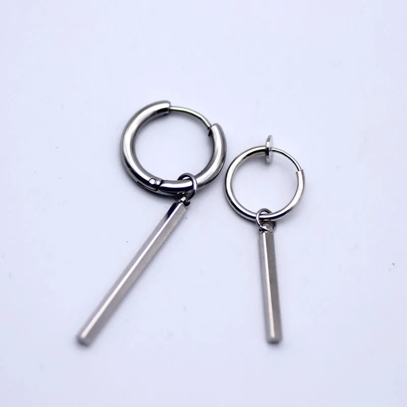 Мужские серьги-гвоздики Корейская версия 2020 мужские без пирсинга уличные