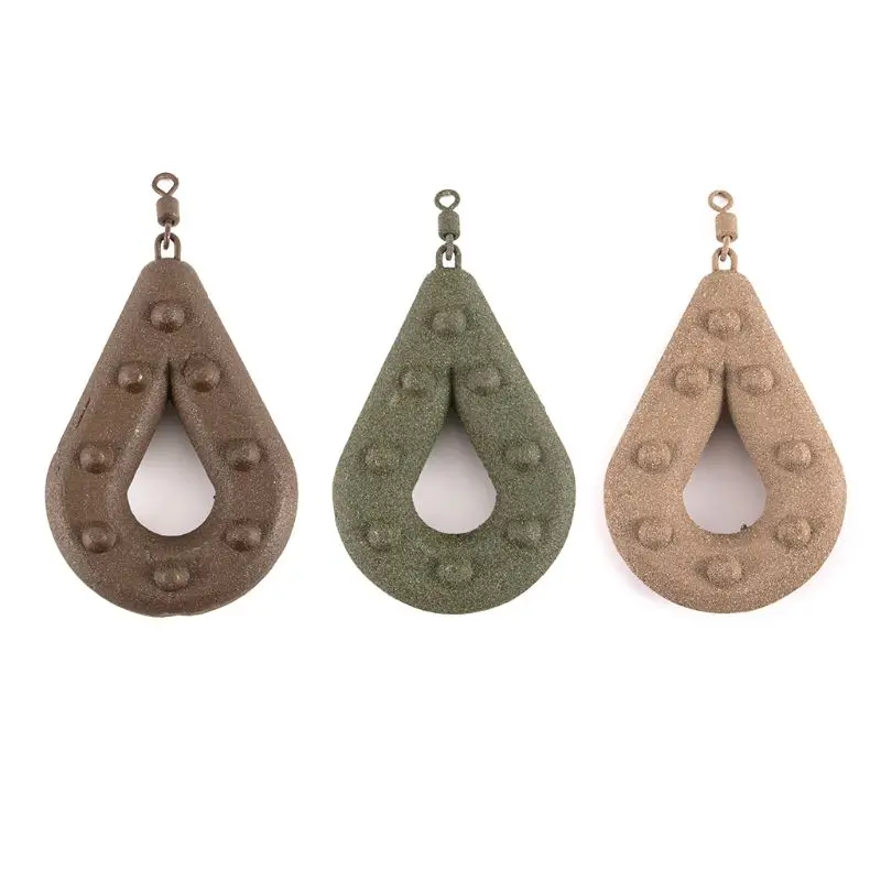 Привести Вес рыболовное грузило полые грушевидной формы Морская рыбалка ведет