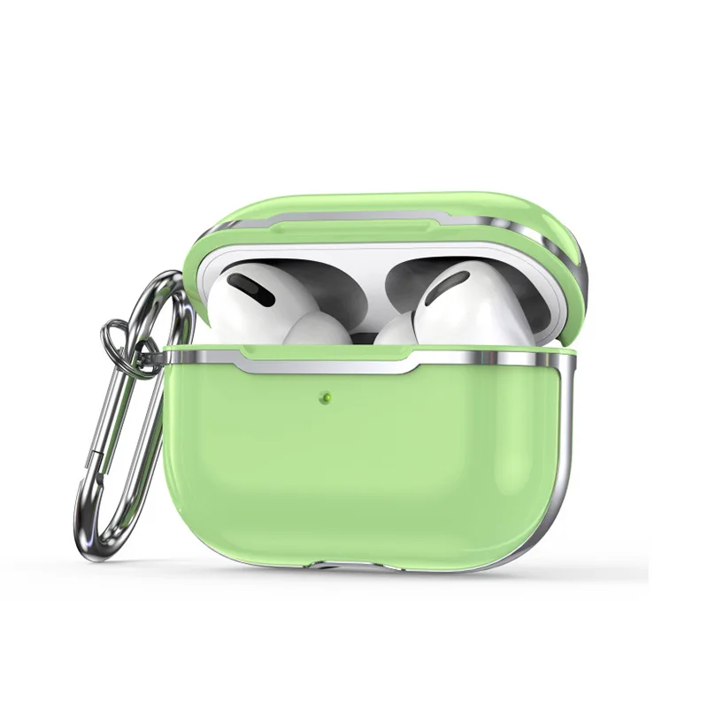 

For Airpods Pro Protective Case Apple 3 Generation Electroplating Two Color Protective Case