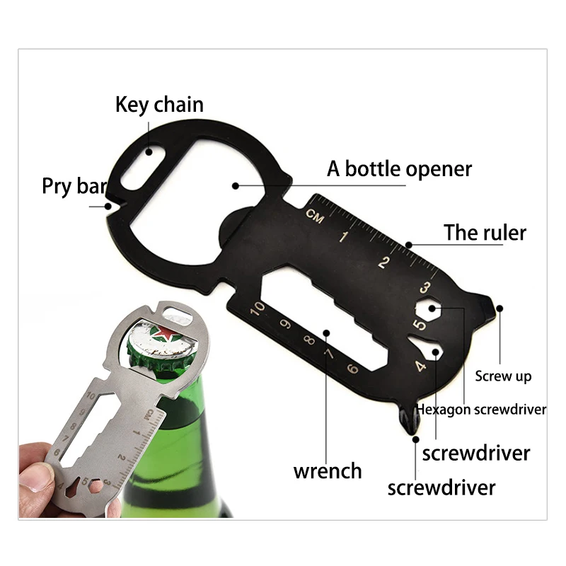 EDC инструмент брелок Портативный прочный модных гаджетов Крытый путешествия