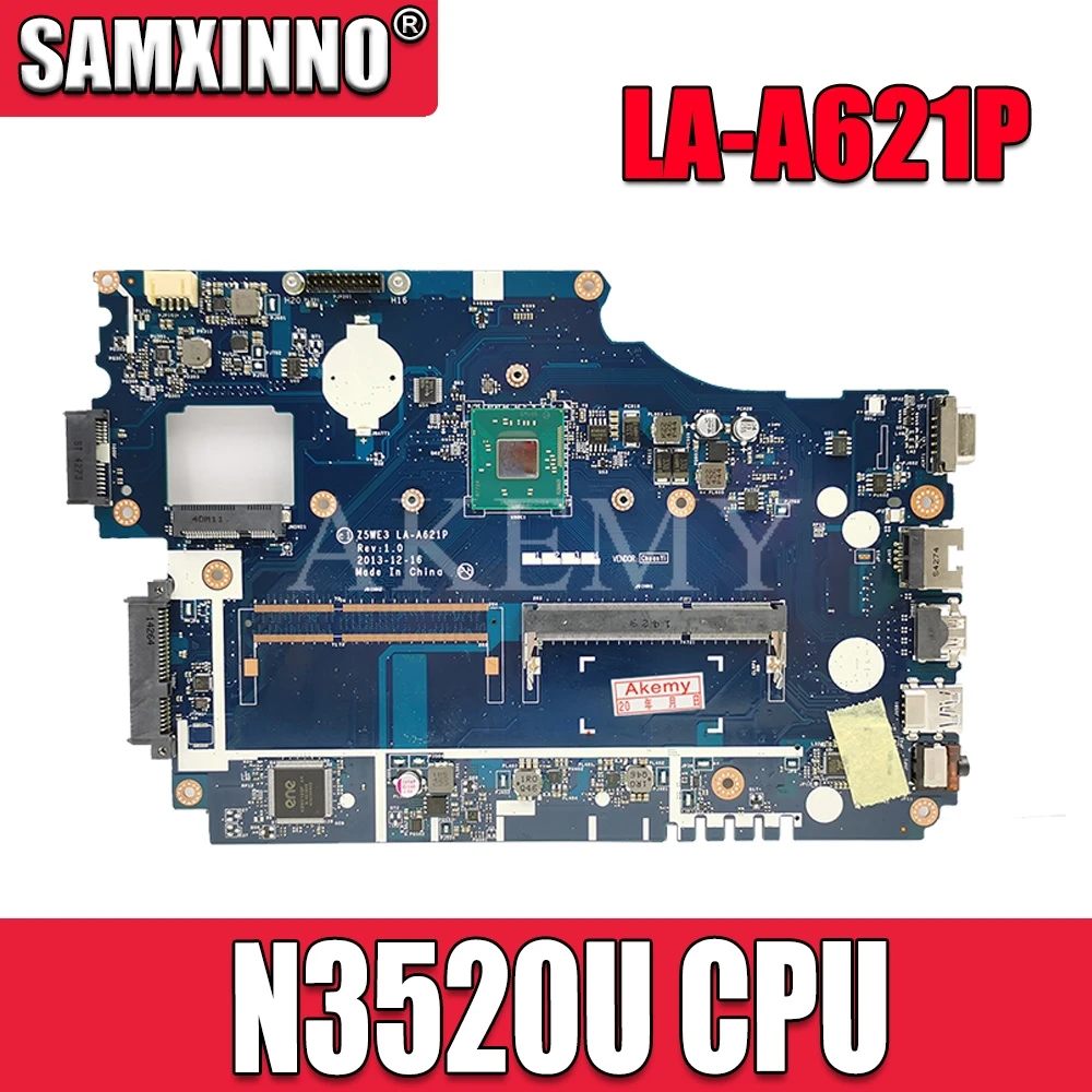 

For Acer aspire E1-510 E1-510 laptop motherboard Z5WE3 LA-A621P mainboard N3520 BGA 100% fully tested