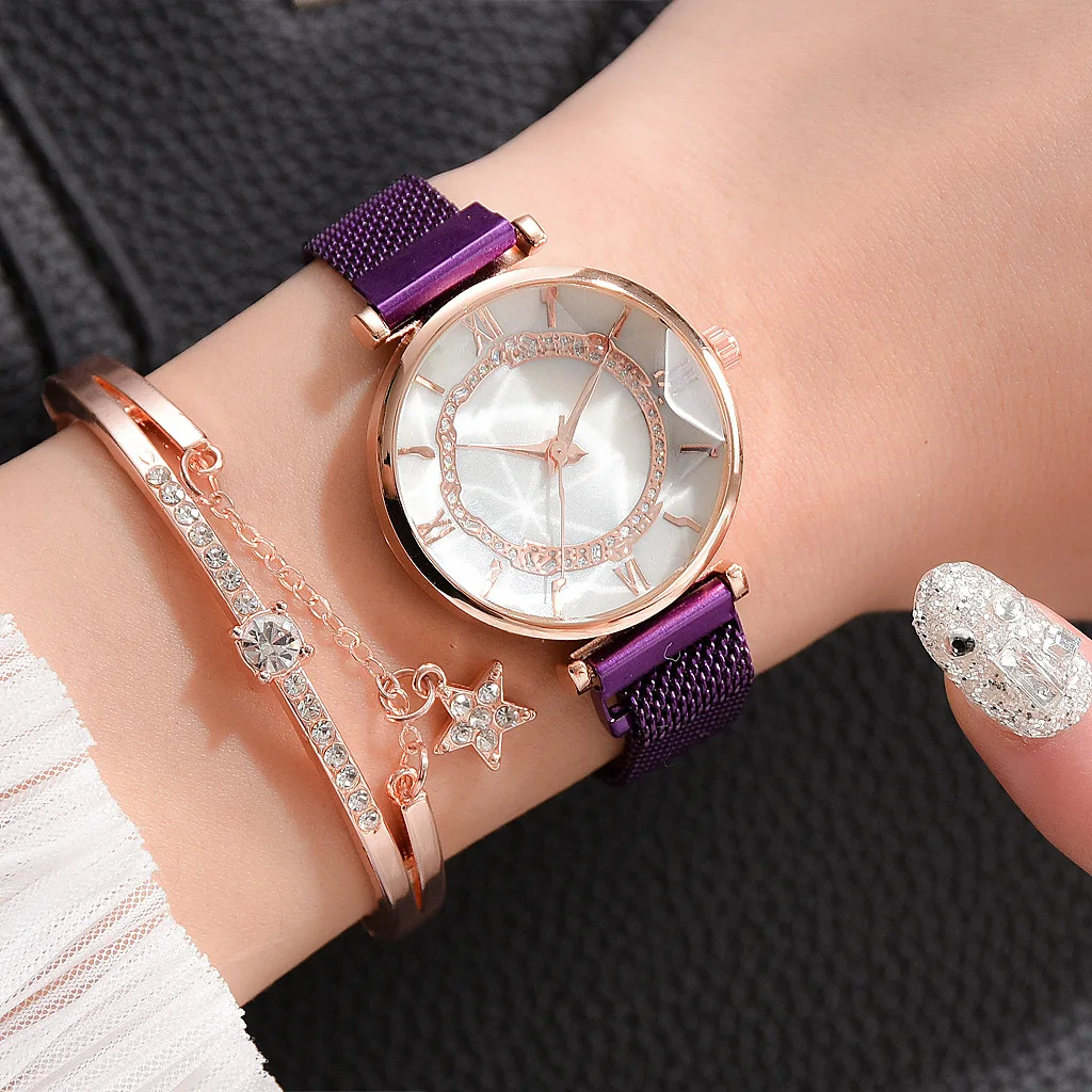 

2020 Sale Women Watch None Alloy Buckle No Waterproof Fashion & Casual Stainless Steel Package Glass Round Quartz Wristwatches