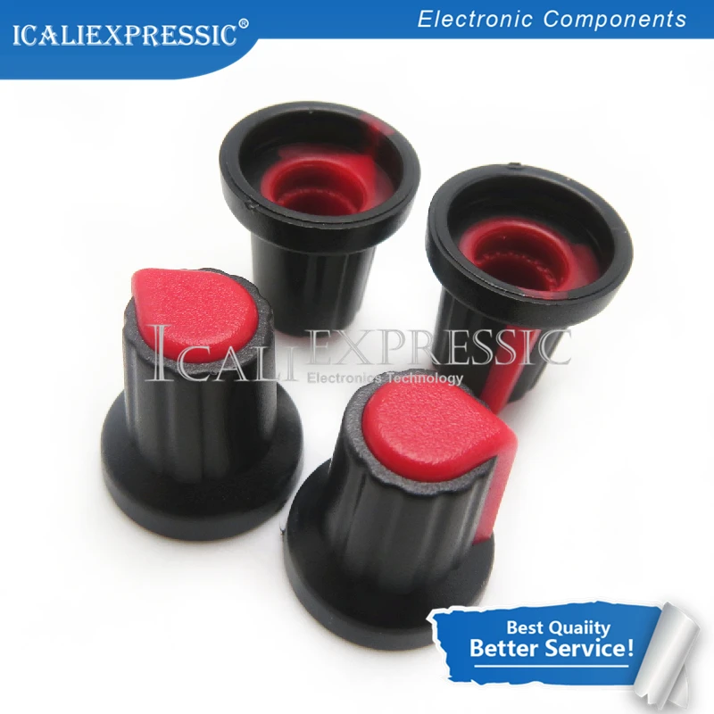 

20 шт. WH148 регулятор пластиковая ручка AG2 15x17 мм Потенциометр Регулятор для усилителя в наличии