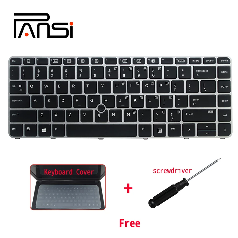 Английская клавиатура с подсветкой для HP EliteBook 840 G4 745 G3 848 836308 821177-001-001 | Компьютеры