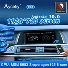 Мультимедийный плеер 2 DIN, плеер на Android 10,0, 64 ГБ, IPS, GPS для BMW 5 F07 GT 2010 2011 2012, с системой CIC NBT, радио, без DVD, Glonass