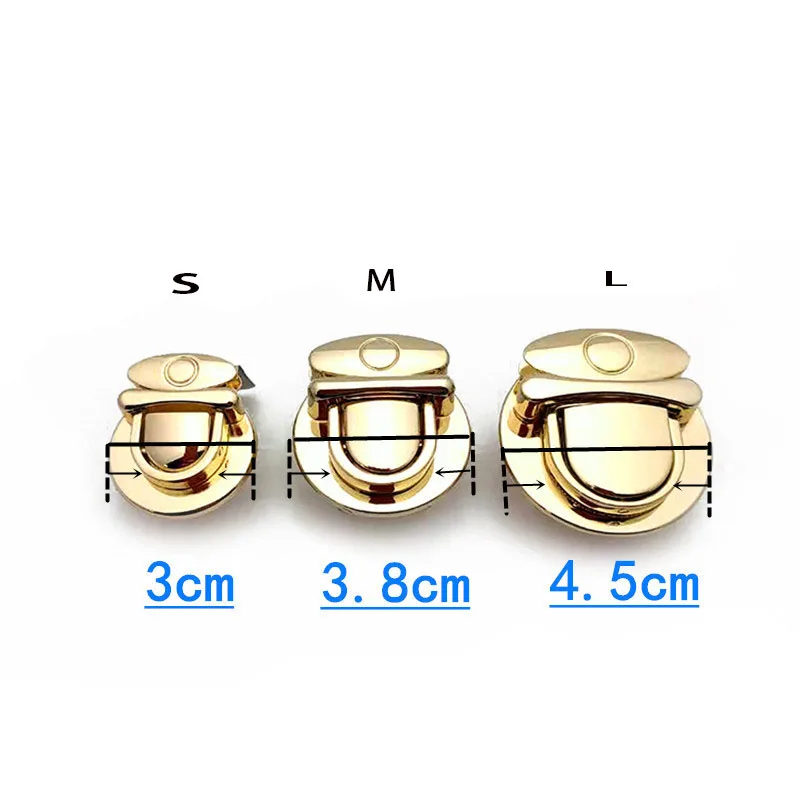 Металлический Круглый Поворотный замок для сумок и своими руками|Детали