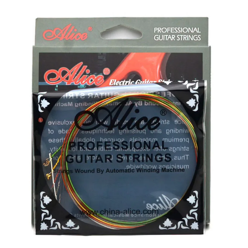

NEW Alice Colorful Electric Guitar Strings AE535C Coated Steel strings 0.09-0.42 inch