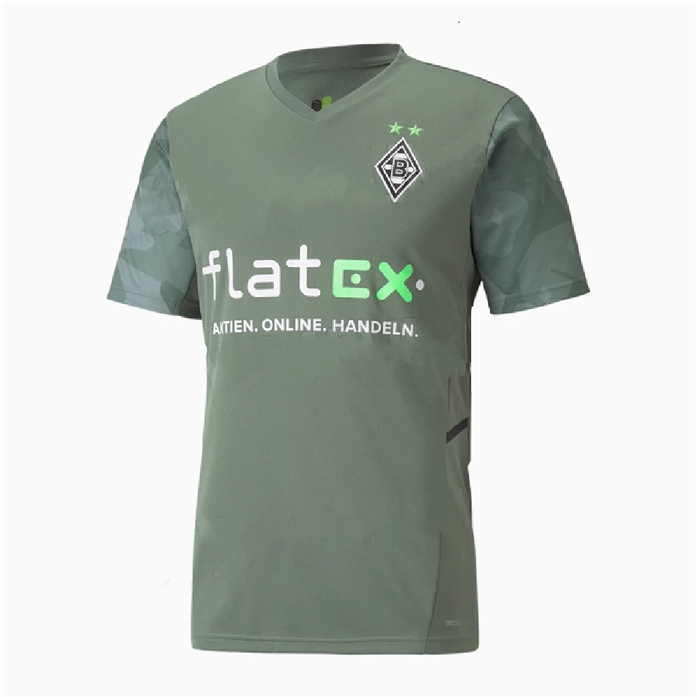 Новинка 21/22 мужская футбольная Футболка Borussia m54chengladbach 2021 2022|Мужские футболки| |