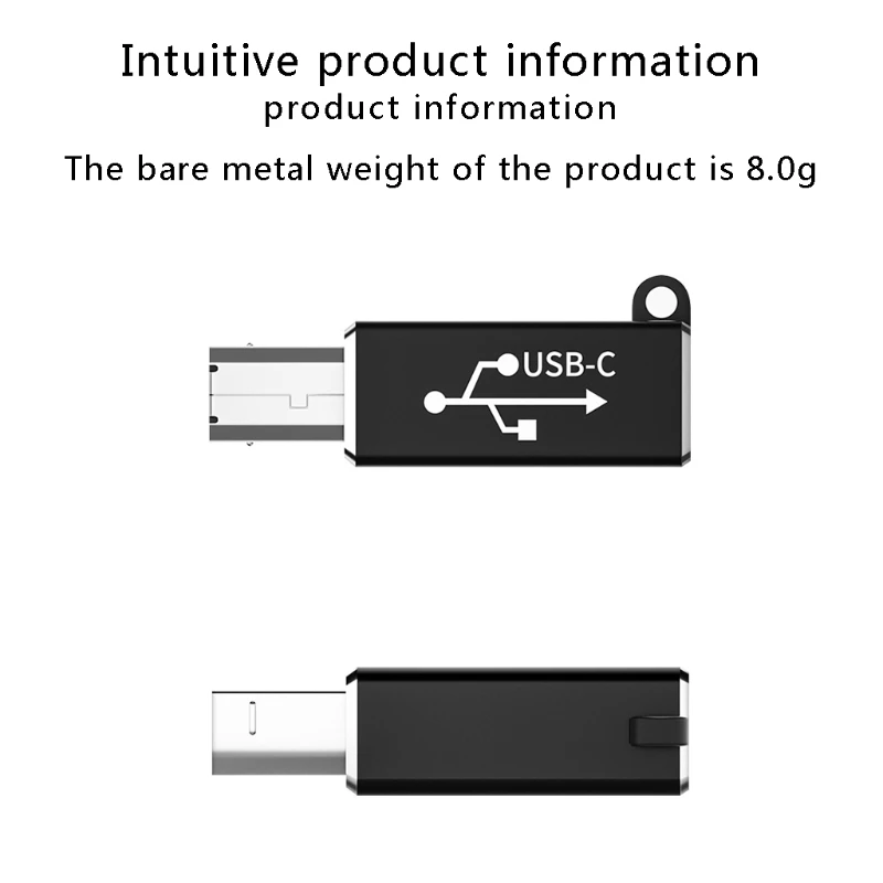 77UA Portable USB C to MIDI Port Type-c Female Durable Compact Simple Use Printer Scanner Adapter Plug and Play | Компьютеры и офис