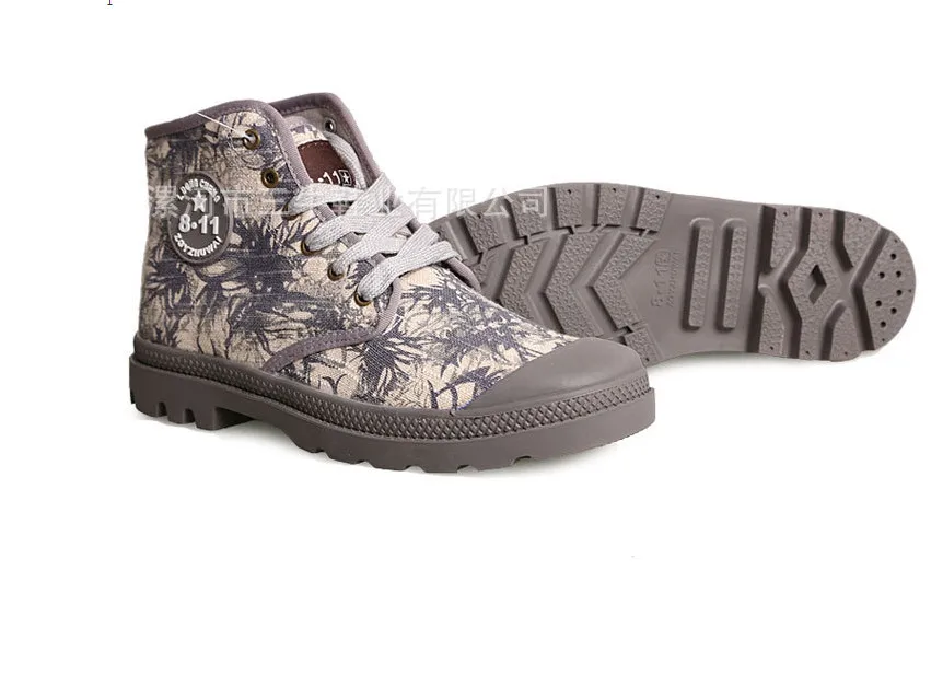 Камуфляж Охота обувь для костюмированной вечеринки Ботинки Мужские камуфляжные