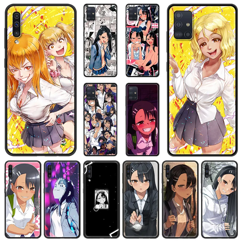 

Nagatoro San аниме чехол для телефона Samsung Galaxy A50 A10 A20 A30 A40 A70 A20S A20E A02S A12 Мягкий силиконовый чехол из ТПУ чехол