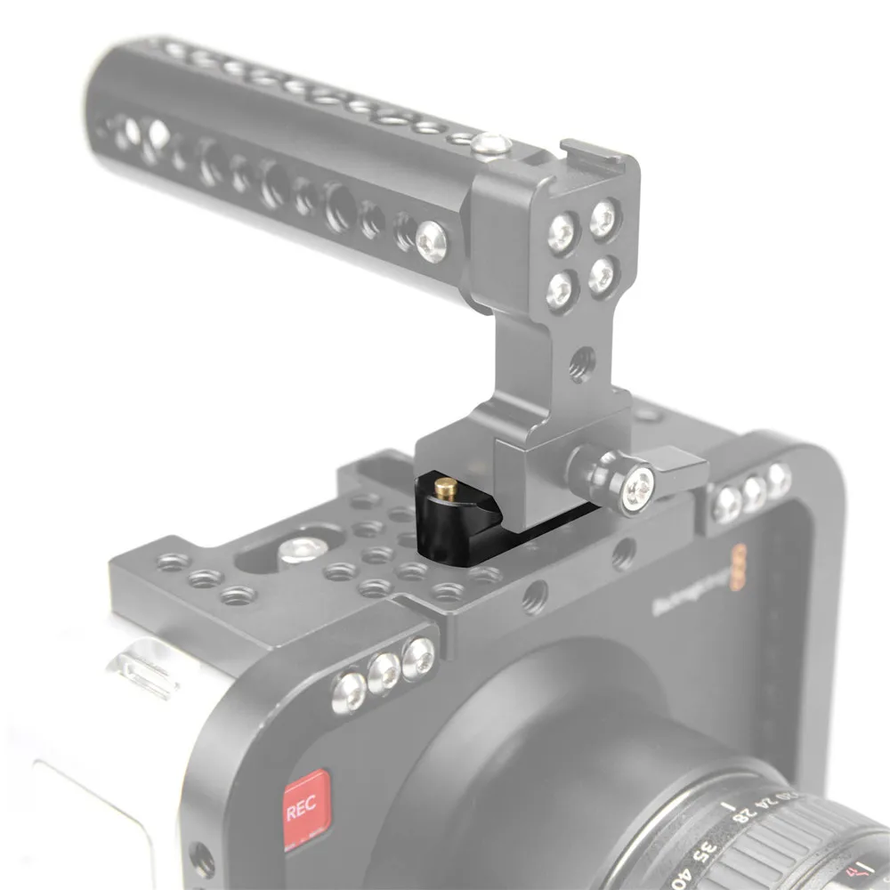 SmallRig камера БЫСТРОРАЗЪЕМНАЯ Защитная рейка 4 см 1,57 дюйма длиной с винтами 1/4 ''для ручки Nato EVF Attach-1409