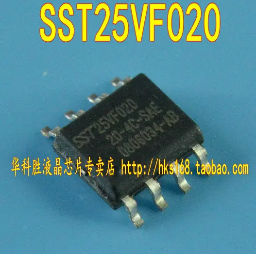 

Original 2pcs / 25VF020 SST25VF020 SOP-8 SOP8