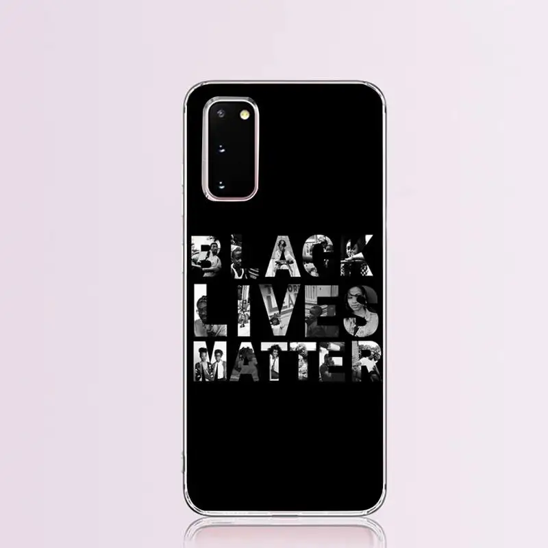 CUTEWANAN Black Lives Matter BLM Luxury Unique Design Phone Cover for Samsung S9 plus S5 S6 S7 edge S8 S10 | Мобильные телефоны и
