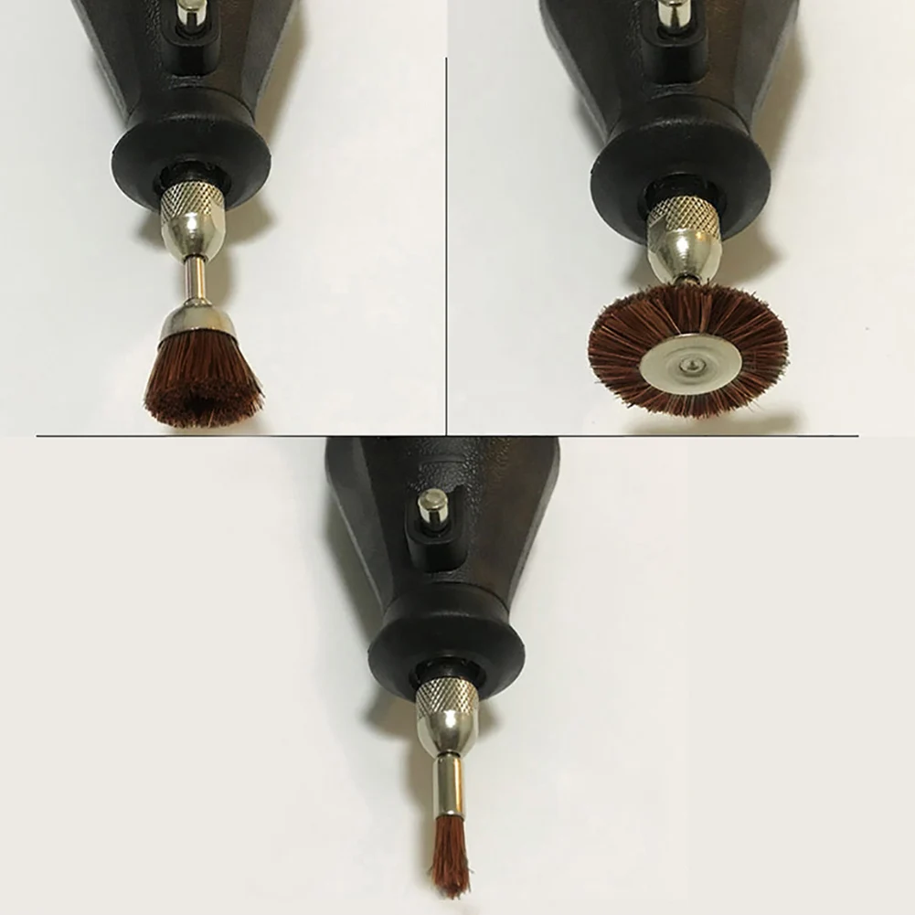 Щетка из конского волоса скруббер полировка чистящие колеса полный комплект