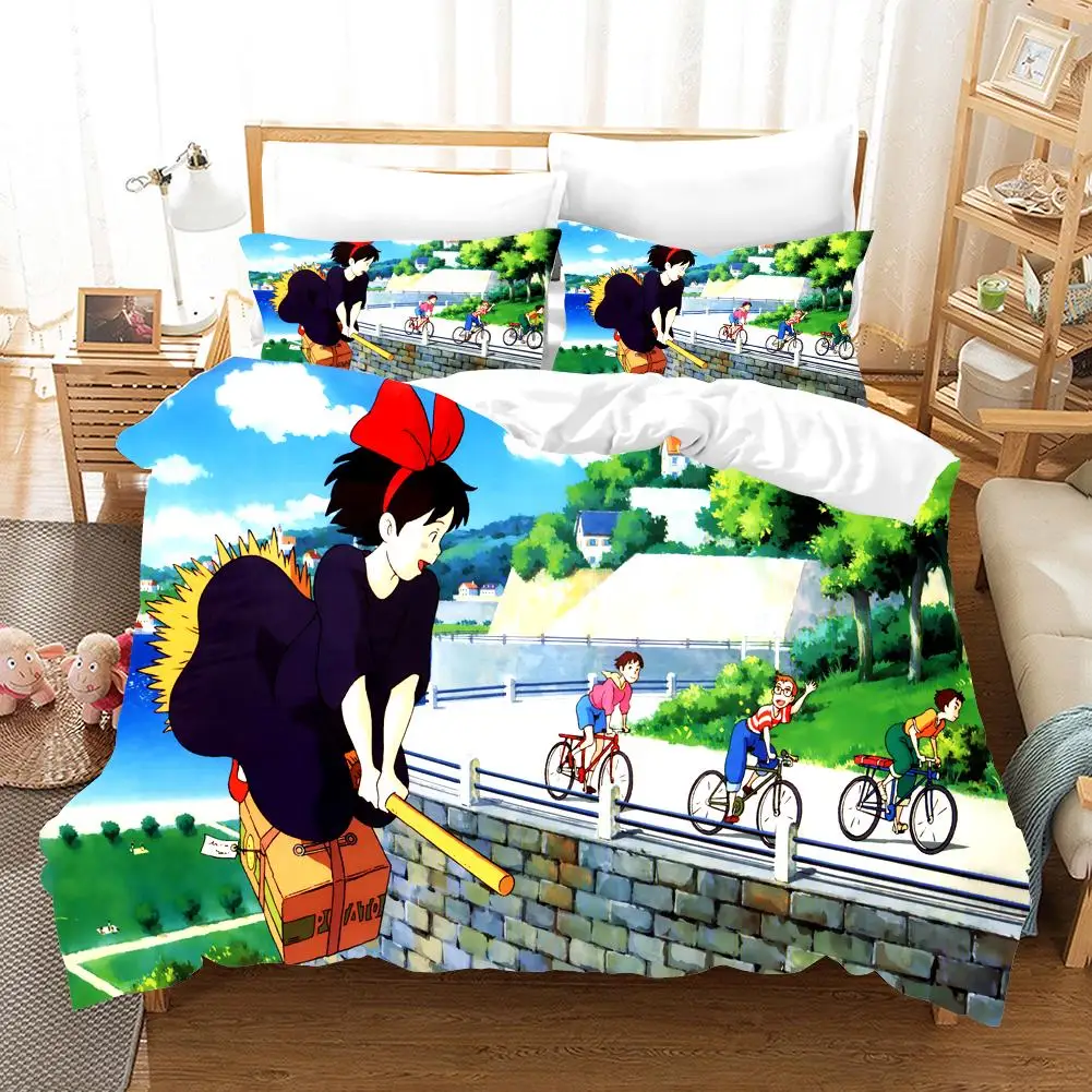 Комплект постельного белья с рисунком наволочкой | Дом и сад