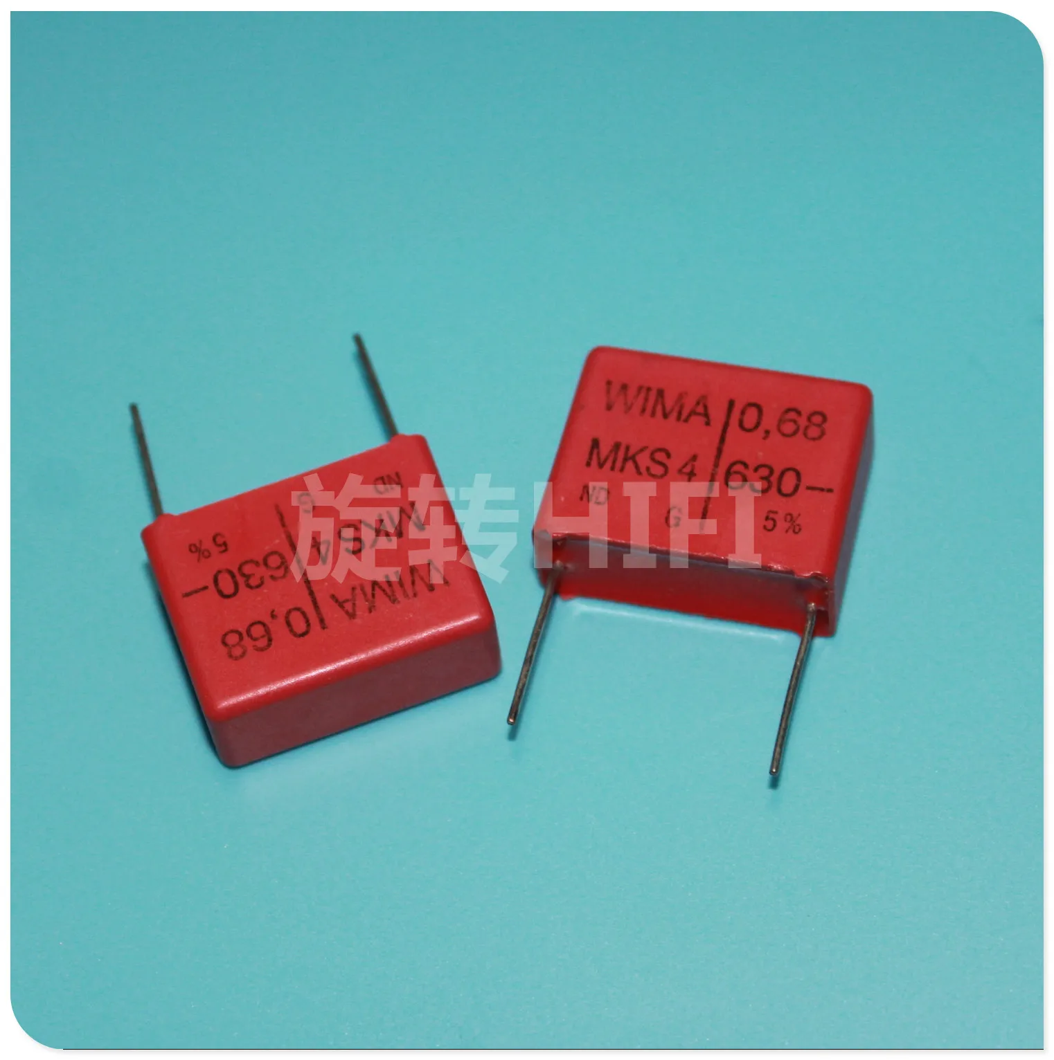 10шт RED WIMA MKS4 0 68 мкФ 630V PCM22.5 Оригинальный Новый MKS 4 684/630V P22.5mm аудио 684 горячая