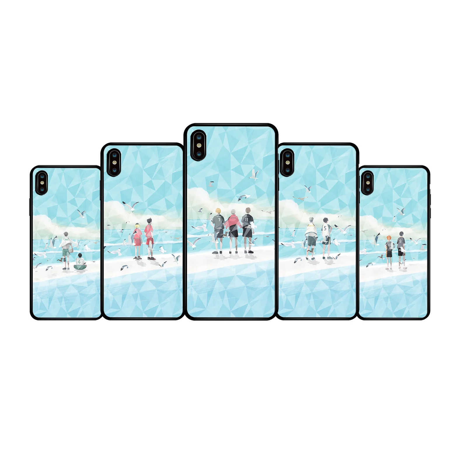 

Haikyuu!! Acrylic Phone Case Cover For iphone X XR XS 11 12 Pro For Samsung Galaxy