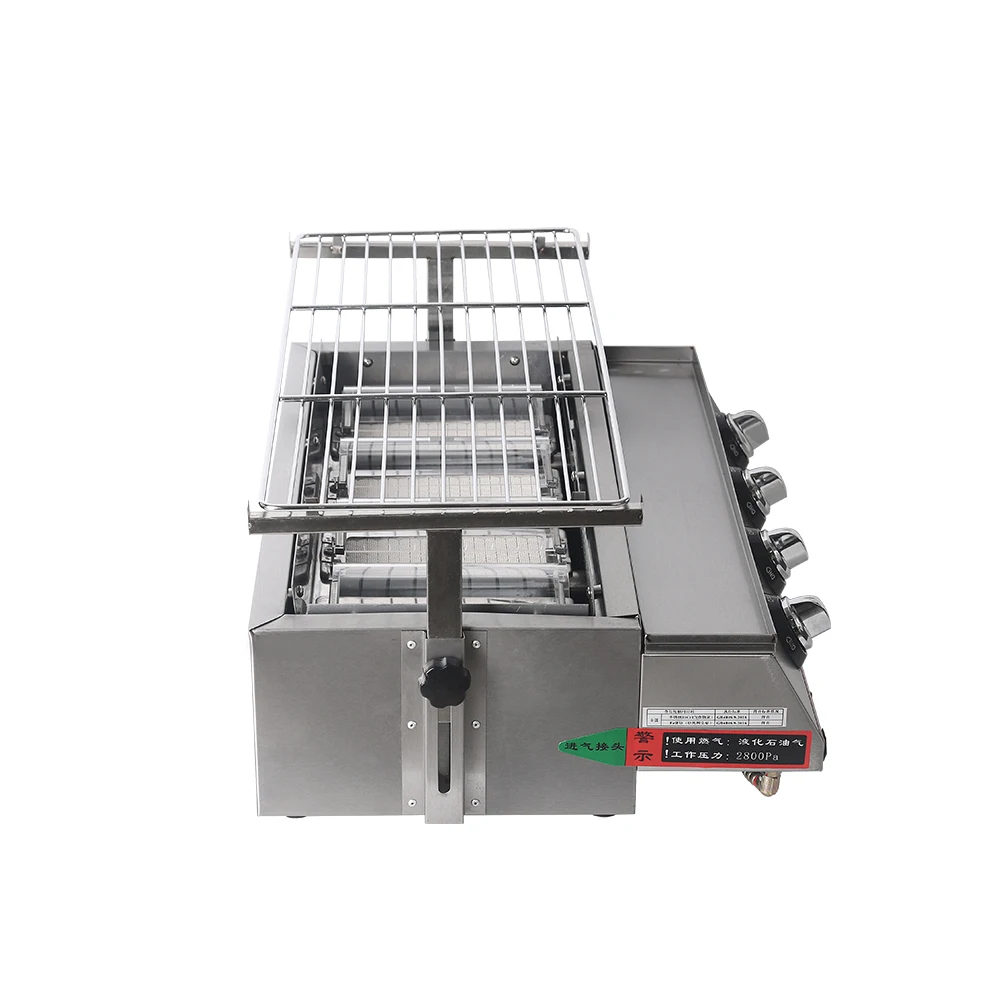 ITOP 4 горелки LPG газовые грили для барбекю регулируемая высота нержавеющая сталь