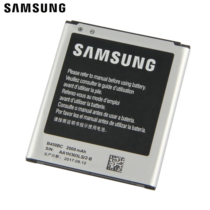 Samsung сменный аккумулятор B450BC B450BE для GALAXY Core 4G SM-G3518 G3568V G3518 G3568V 2000mAh