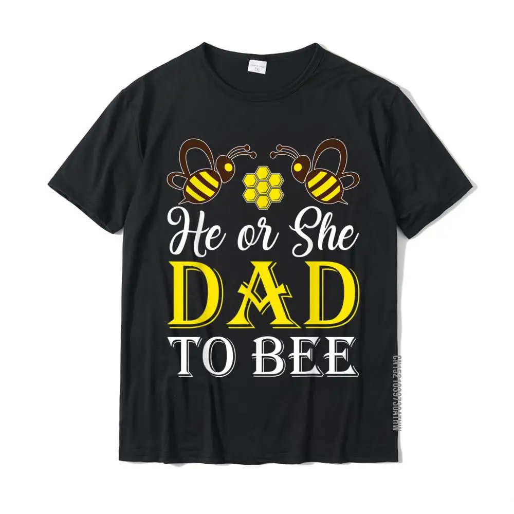 

Мужская футболка с надписью «He Or She Dad To Bee»