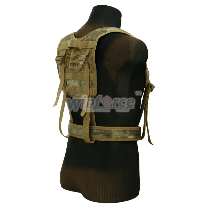 Ремень для тактического снаряжения WINFORCE/WB-01 + 05 ремней с H-образной пряжкой/100%