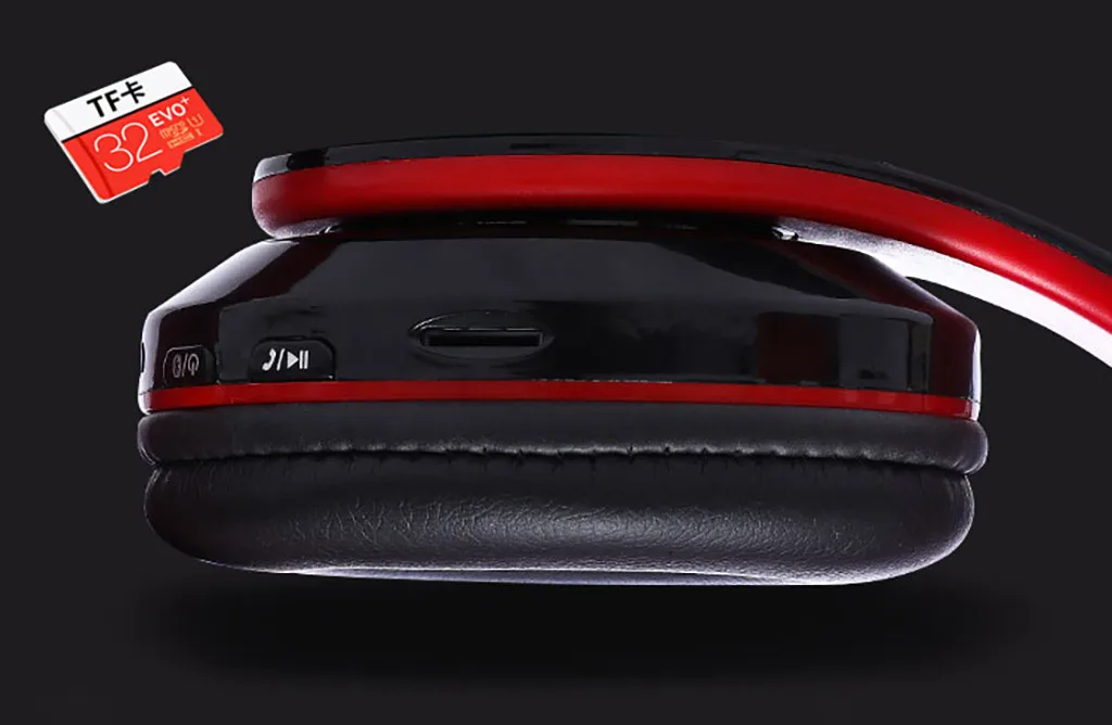 Накладные наушники без запонки Hi Fi стерео беспроводные вкладыши проводов Bluetooth 5