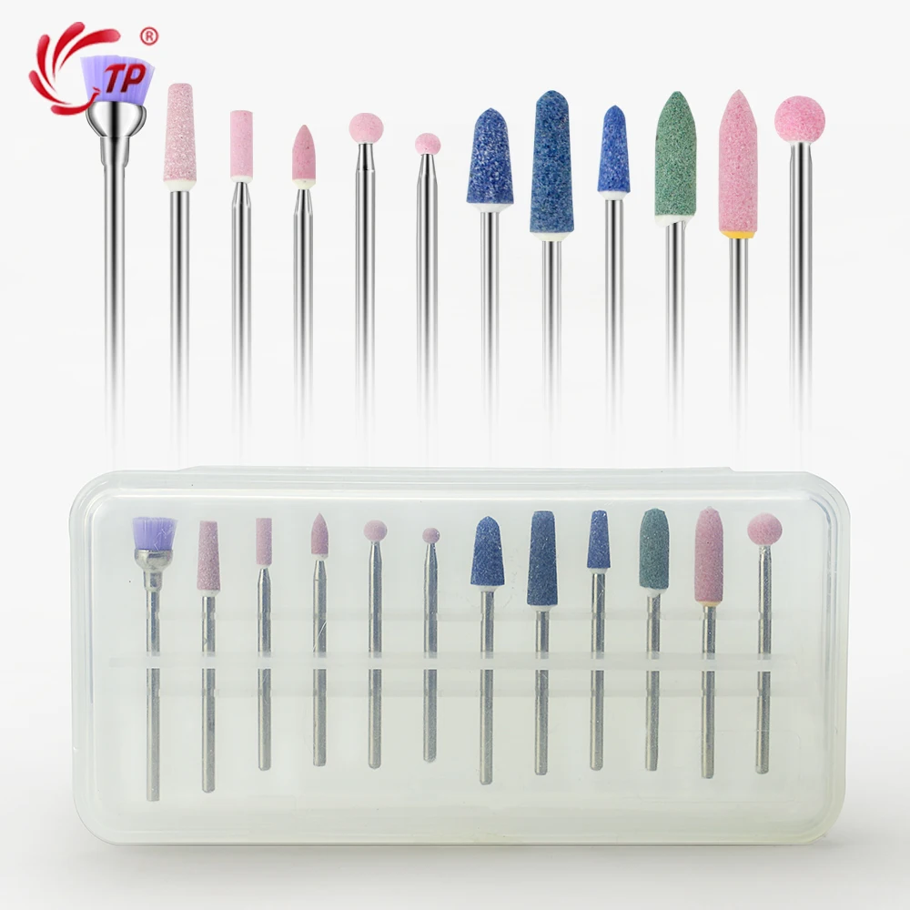 Набор Алмазных фрез для ногтей TP 1 электрическая фреза вращающиеся пилки