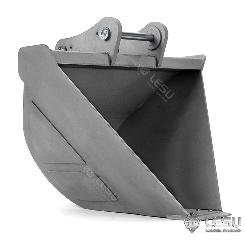 

LESU Model 1/14 Rc Toys Excavator C374 Modified Quick Release Change Bucket Trapezoidal Bucket DIY Excavator Accessories